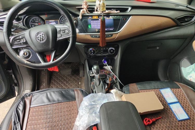 Used Buick Encore GX 2020 20T CVT Two-Wheel Drive Luxury Version Center Console