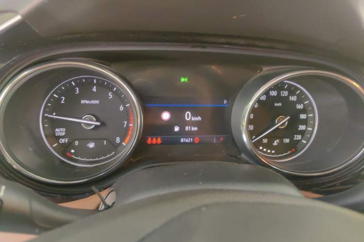 Used Buick Encore GX 2020 20T CVT Two-Wheel Drive Flagship Version Instrument Cluster