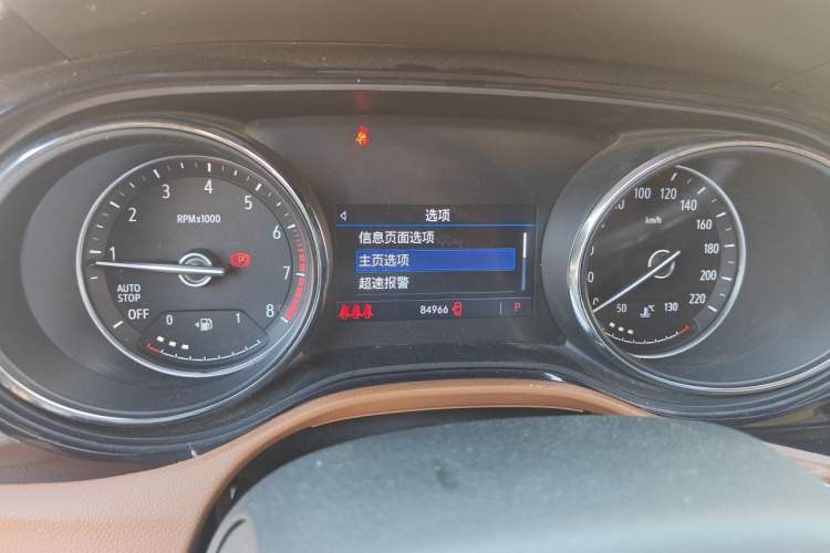 Used Buick Encore GX 2020 20T CVT Two-Wheel Drive Luxury Version Instrument Cluster