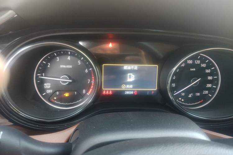 Used Buick Encore GX 2020 20T CVT Two-Wheel Drive Flagship Version Instrument Cluster