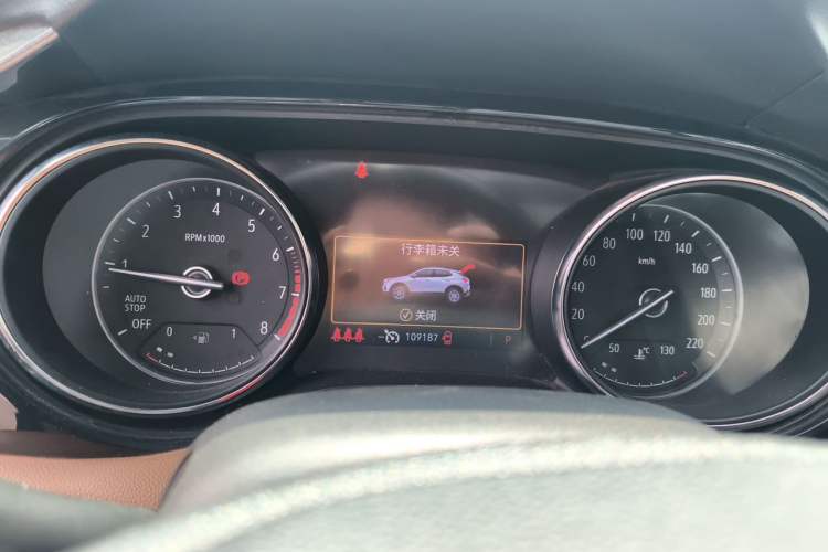 Used Buick Encore GX 2020 20T CVT Two-Wheel Drive Luxury Version Instrument Cluster