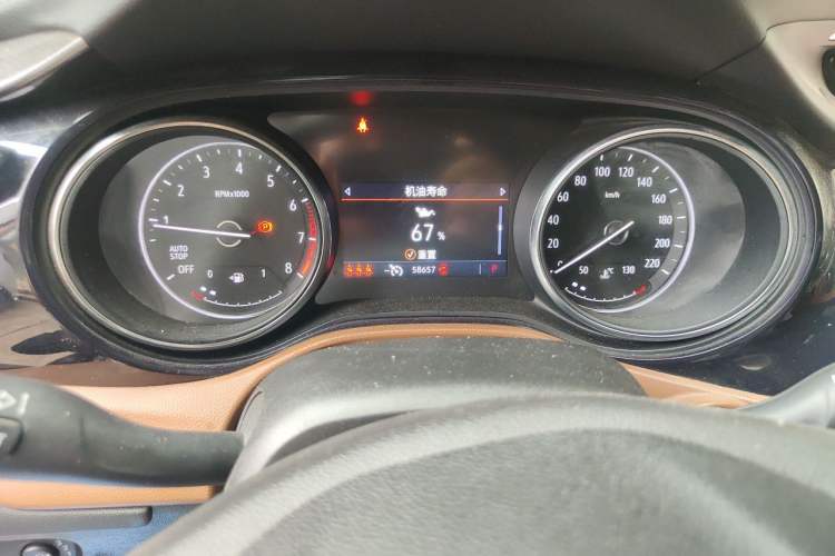 Used Buick Encore GX 2020 20T CVT Two-Wheel Drive Luxury Version Instrument Cluster