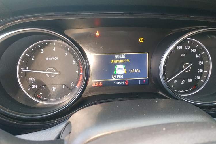 Used Buick Encore GX 2020 20T CVT Two-Wheel Drive Luxury Version Instrument Cluster