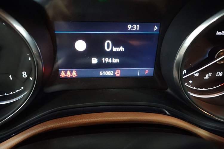 Used Buick Encore GX 2020 20T CVT Two-Wheel Drive Flagship Version Instrument Cluster