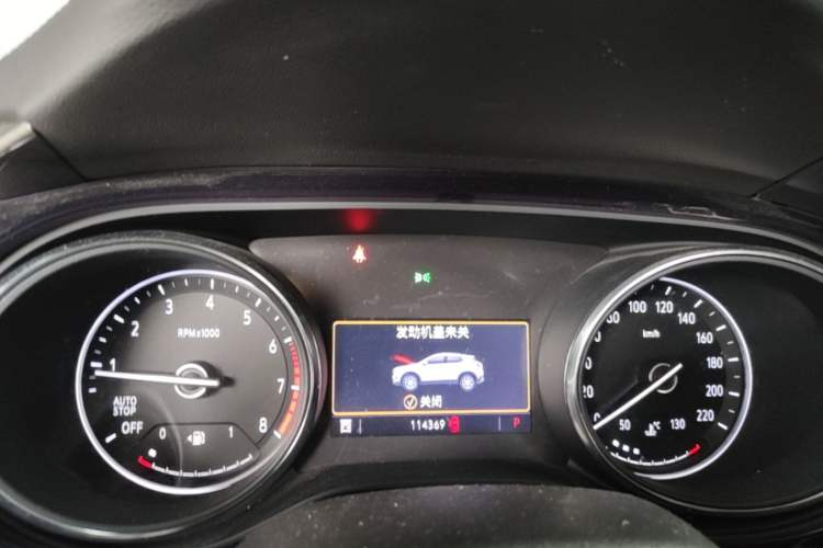 Used Buick Encore GX 2020 20T CVT Two-Wheel Drive Luxury Version Instrument Cluster