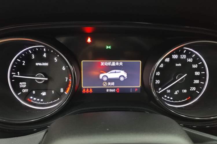 Used Buick Encore GX 2020 20T CVT Two-Wheel Drive Luxury Version Instrument Cluster