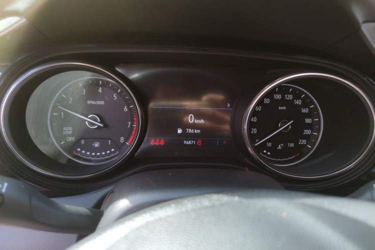 Used Buick Encore GX 2020 20T CVT Two-Wheel Drive Luxury Version Instrument Cluster
