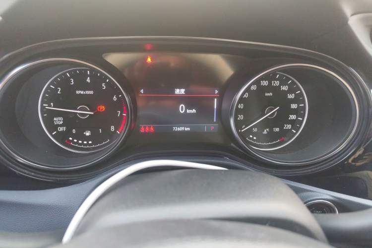 Used Buick Encore GX 2020 20T CVT Two-Wheel Drive Luxury Version Odometer Close Up
