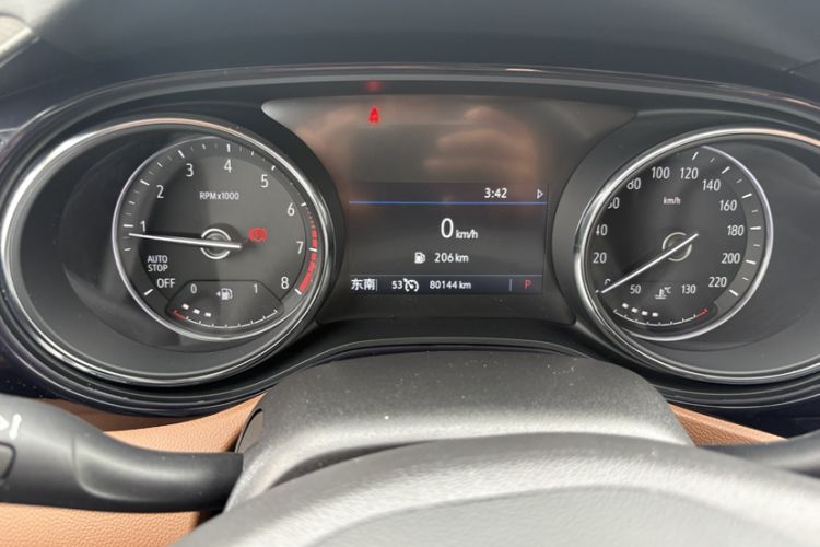 Used Buick Encore GX 2020 20T CVT Two-Wheel Drive Luxury Version Odometer Close Up