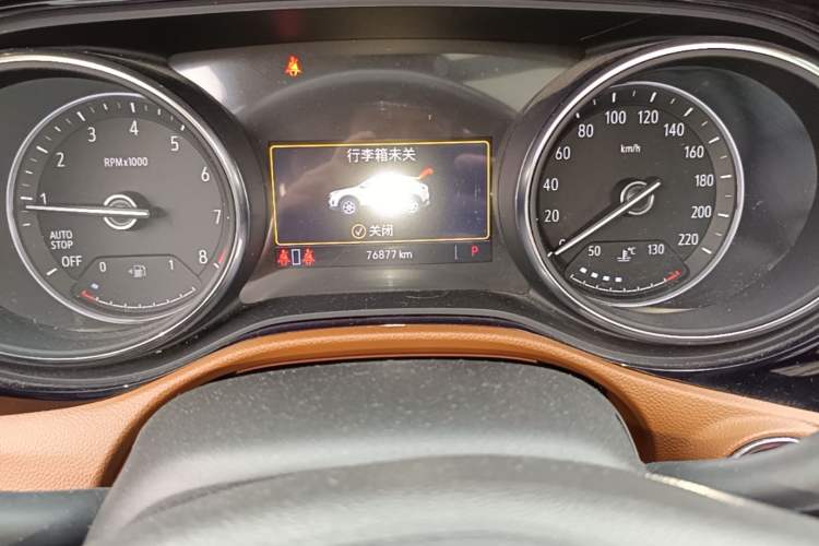 Used Buick Encore GX 2020 20T CVT Two-Wheel Drive Luxury Version Odometer Close Up