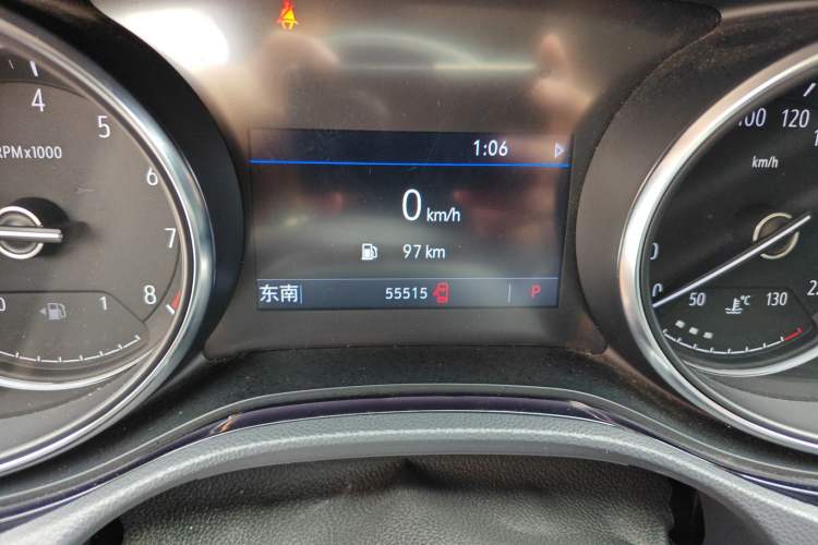 Used Buick Encore GX 2020 20T CVT Two-Wheel Drive Luxury Version Odometer Close Up