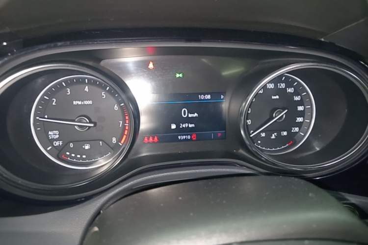 Used Buick Encore GX 2020 20T CVT Two-Wheel Drive Luxury Version Instrument Cluster