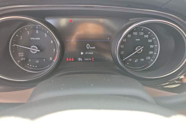 Used Buick Encore GX 2020 20T CVT Two-Wheel Drive Luxury Version Odometer Close Up
