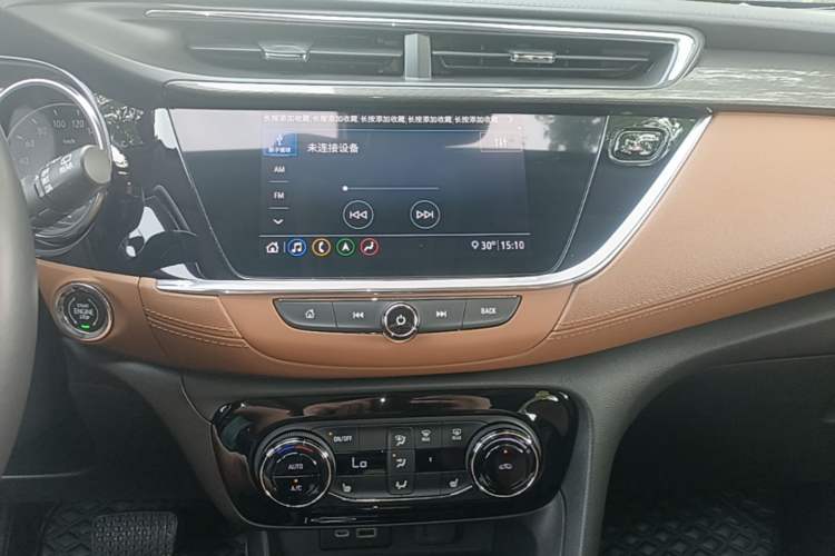 Used Buick Encore GX 2020 20T CVT Two-Wheel Drive Flagship Version Audio And AC Panel