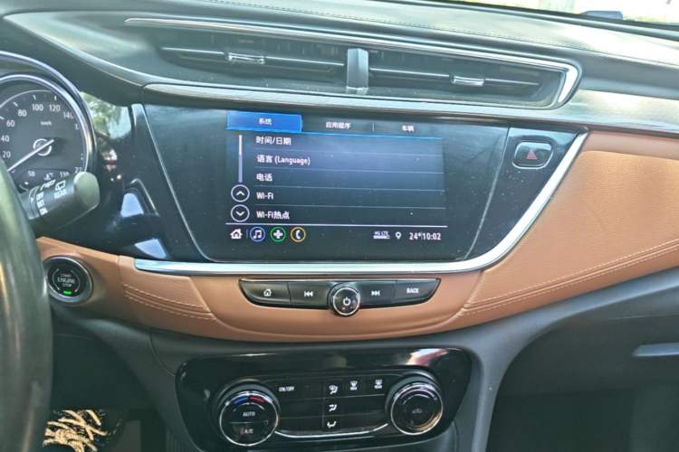 Used Buick Encore GX 2020 20T CVT Two-Wheel Drive Luxury Version Audio And AC Panel