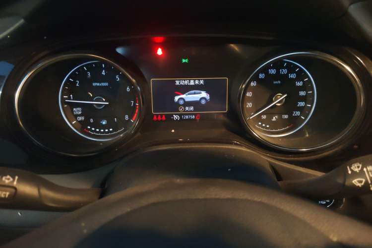 Used Buick Encore GX 2020 20T CVT Two-Wheel Drive Luxury Version Instrument Cluster