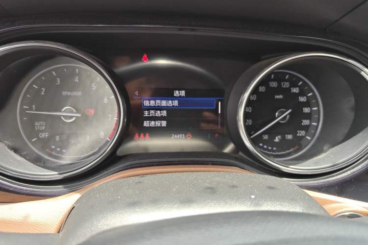 Used Buick Encore GX 2020 20T CVT Two-Wheel Drive Luxury Version Instrument Cluster