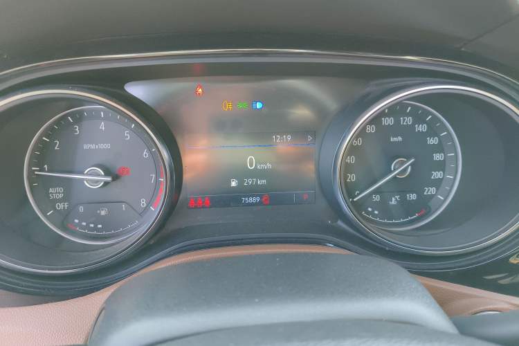Used Buick Encore GX 2020 20T CVT Two-Wheel Drive Luxury Version Instrument Cluster