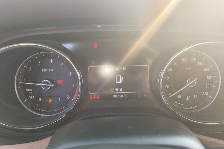 Used Buick Encore GX 2020 20T CVT Two-Wheel Drive Flagship Version Instrument Cluster