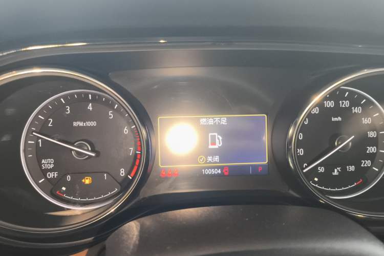 Used Buick Encore GX 2020 20T CVT Two-Wheel Drive Luxury Version Instrument Cluster
