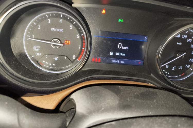 Used Buick Encore GX 2020 20T CVT Two-Wheel Drive Luxury Version Odometer Close Up