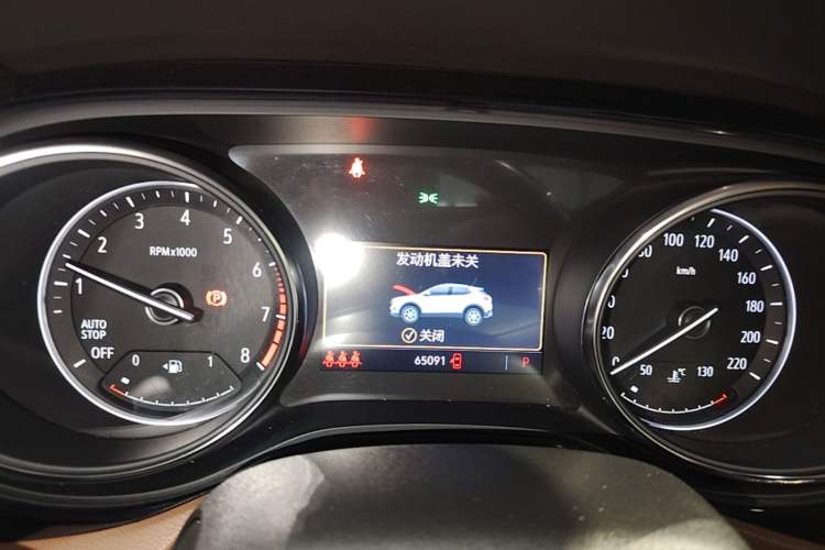 Used Buick Encore GX 2020 20T CVT Two-Wheel Drive Luxury Version Instrument Cluster