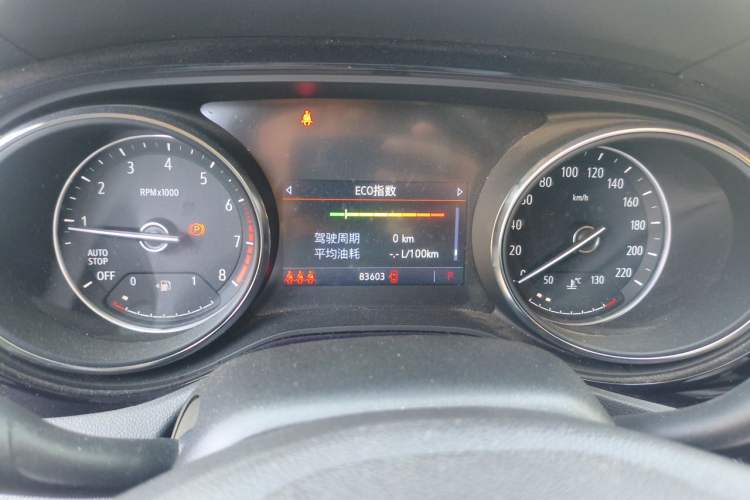 Used Buick Encore GX 2020 20T CVT Two-Wheel Drive Luxury Version Instrument Cluster