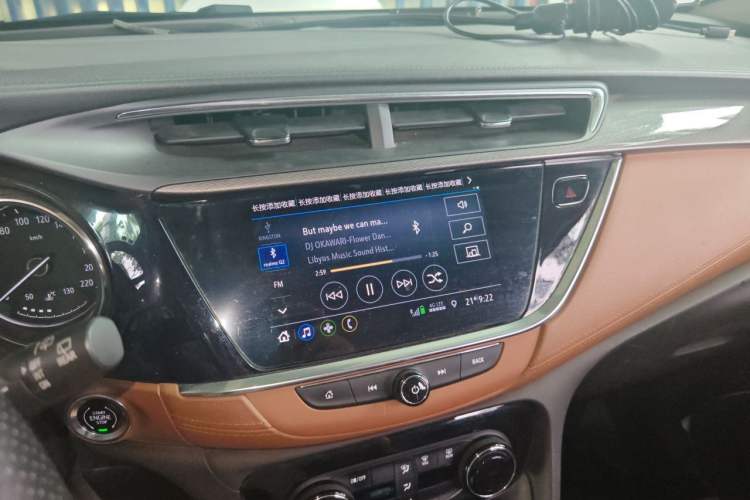 Used Buick Encore GX 2020 20T CVT Two-Wheel Drive Luxury Version Audio And AC Panel