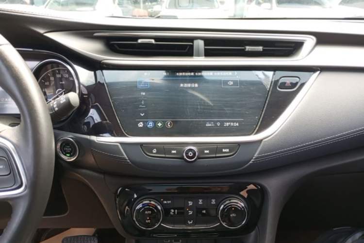Used Buick Encore GX 2020 20T CVT Two-Wheel Drive Luxury Version Audio And AC Panel