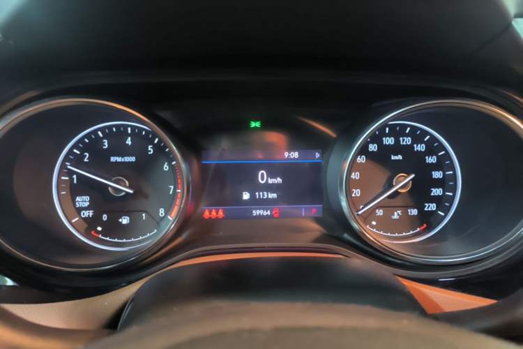 Used Buick Encore GX 2020 20T CVT Two-Wheel Drive Luxury Version Instrument Cluster