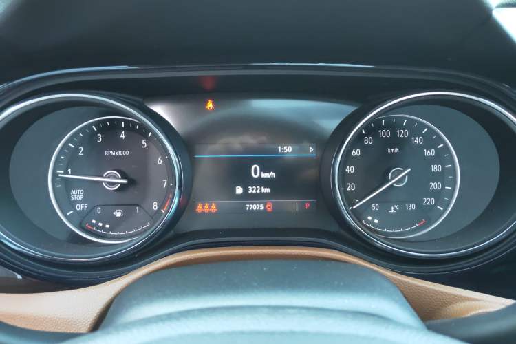 Used Buick Encore GX 2020 20T CVT Two-Wheel Drive Luxury Version Instrument Cluster