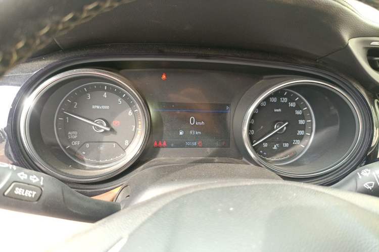 Used Buick Encore GX 2020 20T CVT Two-Wheel Drive Luxury Version Instrument Cluster