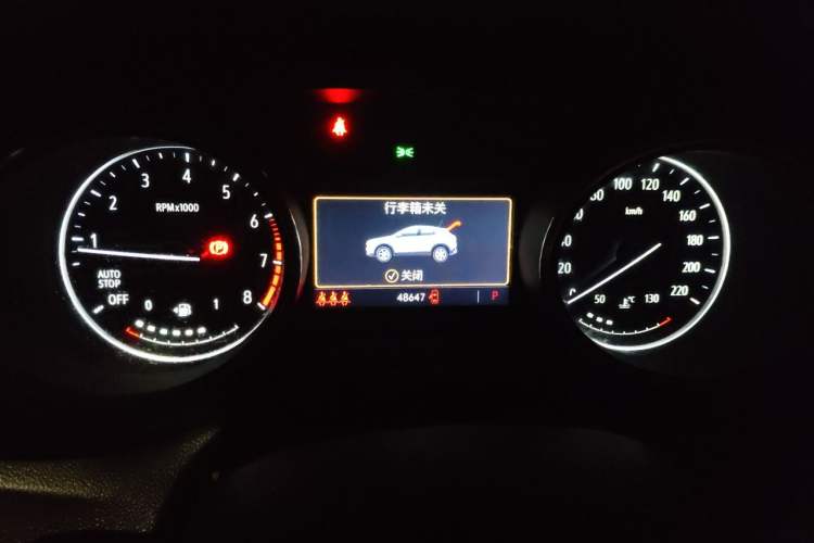 Used Buick Encore GX 2020 20T CVT Two-Wheel Drive Comfort Version Instrument Cluster