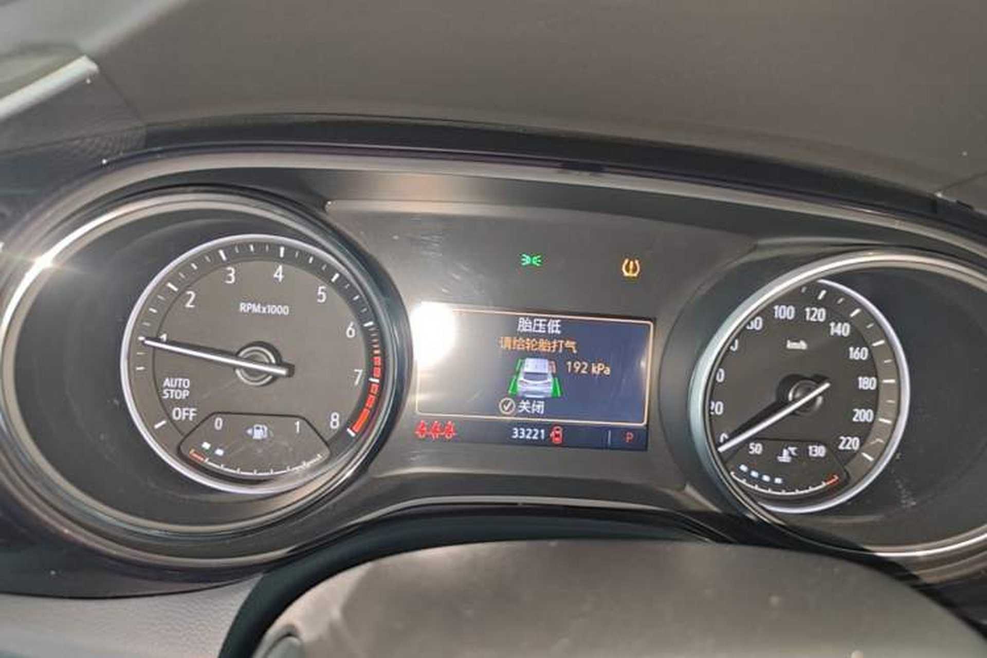 Used Buick Encore GX 2020 20T CVT Two-Wheel Drive Luxury Version Instrument Cluster