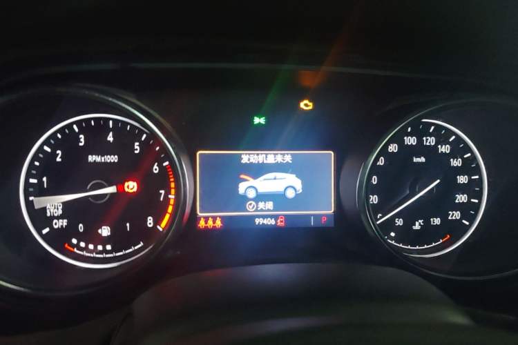 Used Buick Encore GX 2020 20T CVT Two-Wheel Drive Luxury Version Instrument Cluster