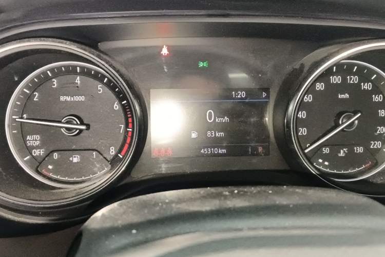 Used Buick Encore GX 2020 20T CVT Two-Wheel Drive Luxury Version Instrument Cluster