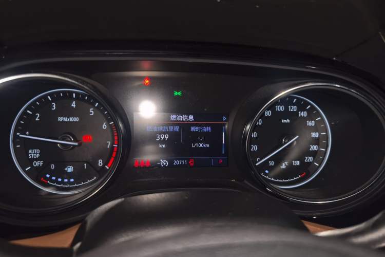Used Buick Encore GX 2020 20T CVT Two-Wheel Drive Luxury Version Instrument Cluster