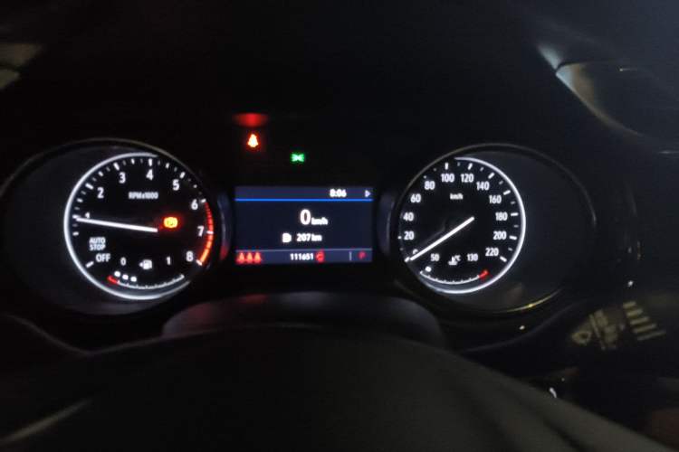 Used Buick Encore GX 2020 20T CVT Two-Wheel Drive Luxury Version Instrument Cluster