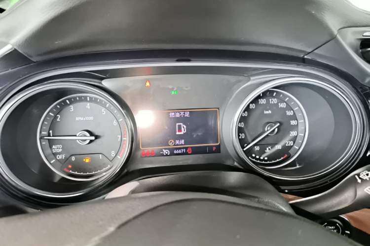 Used Buick Encore GX 2020 20T CVT Two-Wheel Drive Luxury Version Instrument Cluster