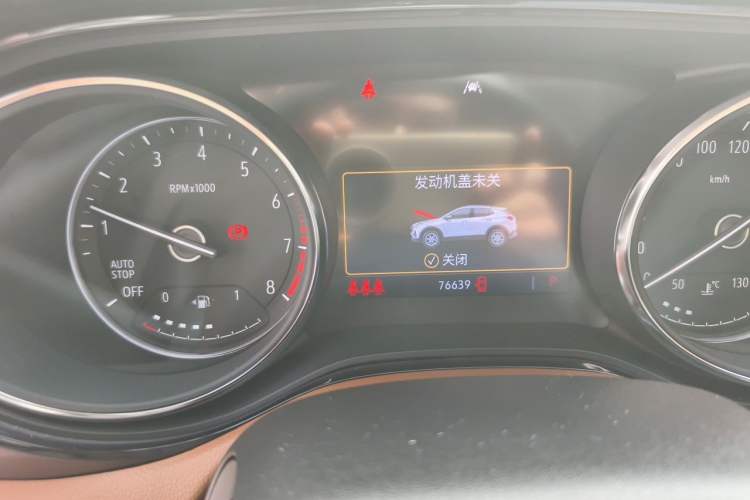 Used Buick Encore GX 2020 20T CVT Two-Wheel Drive Flagship Version Odometer Close Up