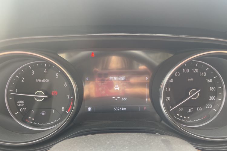 Used Buick Encore GX 2020 20T CVT Two-Wheel Drive Flagship Version Odometer Close Up