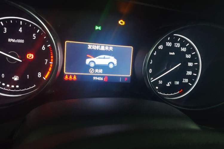 Used Buick Encore GX 2020 20T CVT Two-Wheel Drive Luxury Version Odometer Close Up