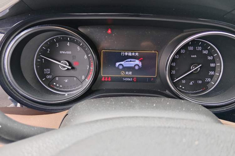 Used Buick Encore GX 2020 20T CVT Two-Wheel Drive Luxury Version Odometer Close Up