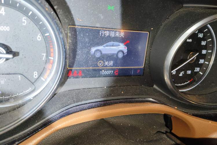 Used Buick Encore GX 2020 20T CVT Two-Wheel Drive Luxury Version Odometer Close Up