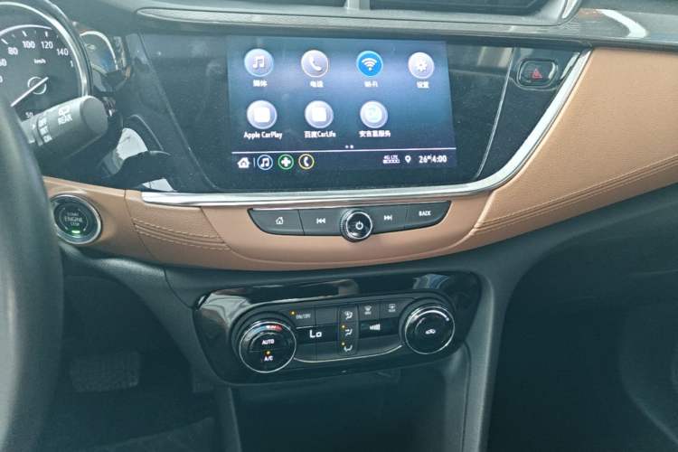 Used Buick Encore GX 2022 332T CVT Two-Wheel Drive Luxury Version Audio And AC Panel