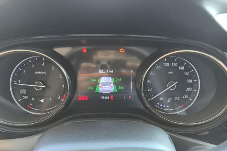 Used Buick Encore GX 2022 332T CVT Two-Wheel Drive Luxury Version Instrument Cluster