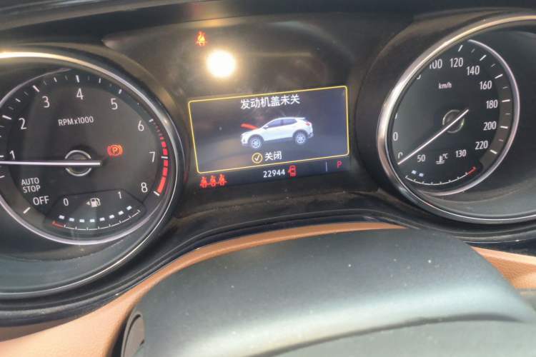 Used Buick Encore GX 2022 332T CVT Two-Wheel Drive Luxury Version Odometer Close Up