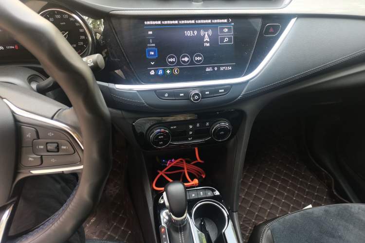 Used Buick Encore GX 2022 332T CVT Two-Wheel Drive Luxury Version Audio And AC Panel