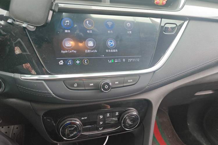 Used Buick Encore GX 2022 332T CVT Two-Wheel Drive Luxury Version Audio And AC Panel