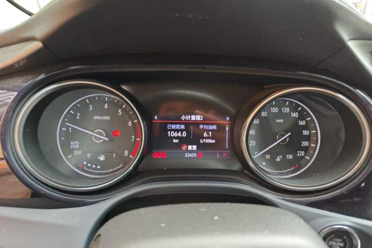 Used Buick Encore GX 2022 332T CVT Two-Wheel Drive Luxury Version Instrument Cluster